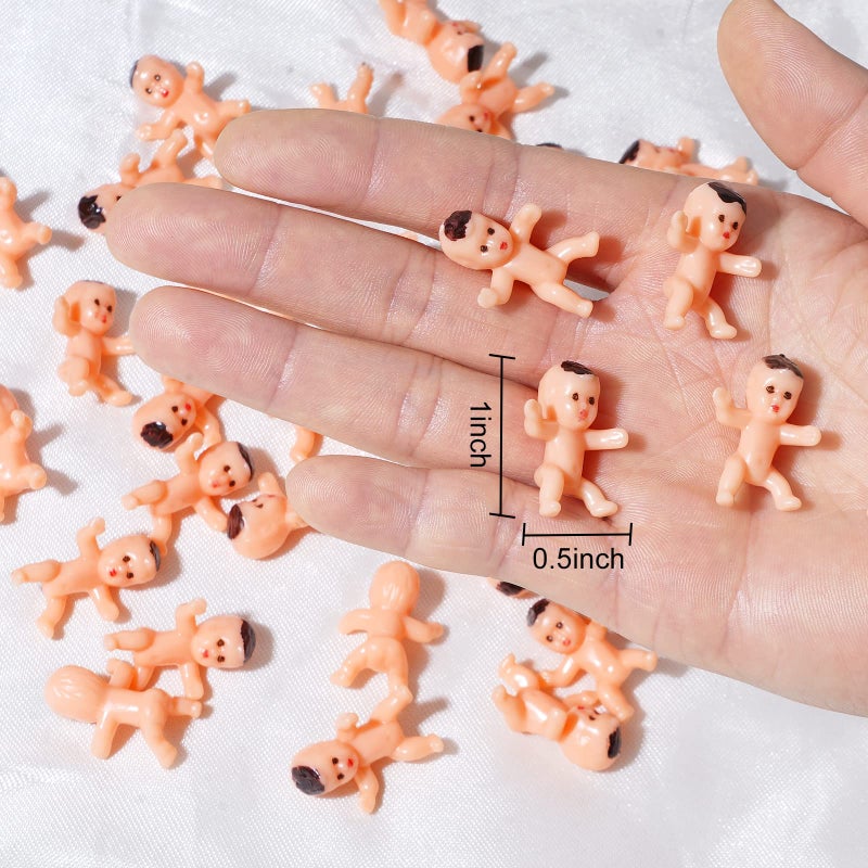 Weilan 40 Pcs 1Mini Plastic Babies Party Baby Shower Decor - Image 4